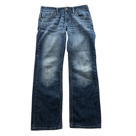 BKE Mens Jake Jeans Size 34x32 Straight Leg Blue Denim Classic Casual Loose Fit - Picture 1 of 16